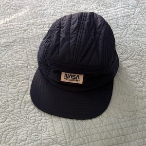 NASA Navy Quilted Hat